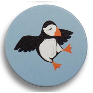 Керамична подложка RSPB - синя - тъпоклюна кайра